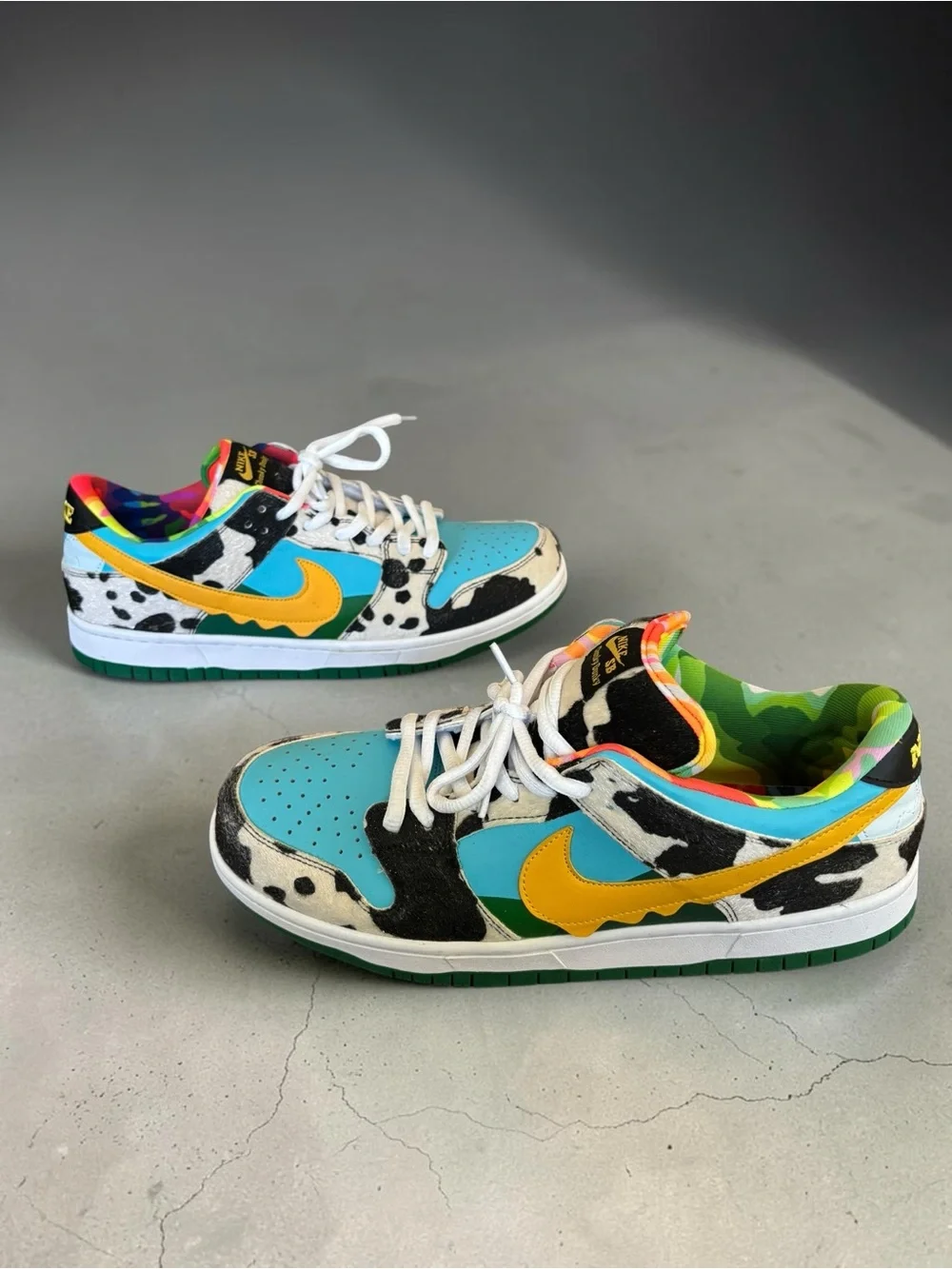 Nike SB Dunk Low Chunky Dunky collaboration Ben & Jerry's Men’s 13.5 New No Box - Picture 1 of 12